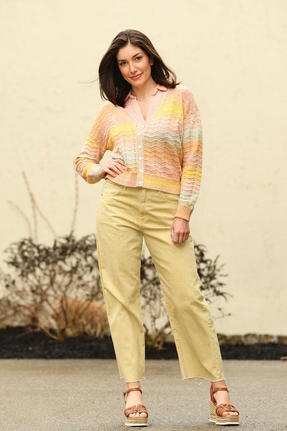 LISA TODD DREAMSICLE SUMMER CARDIGAN