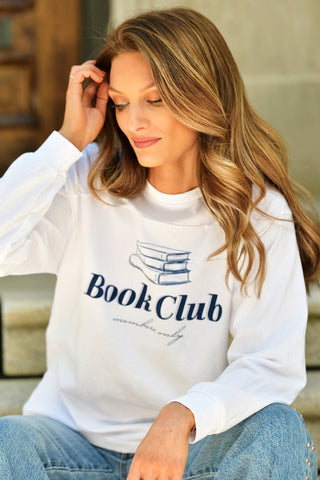 SUNNY SOMEWHERE BOOK CLUB TEE