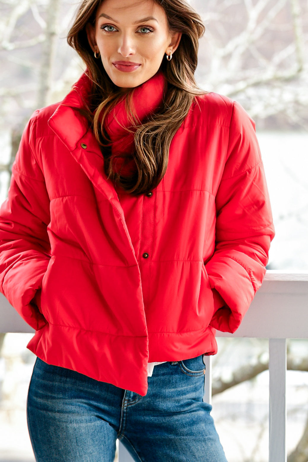 LILLA P RUBY PUFFER COAT