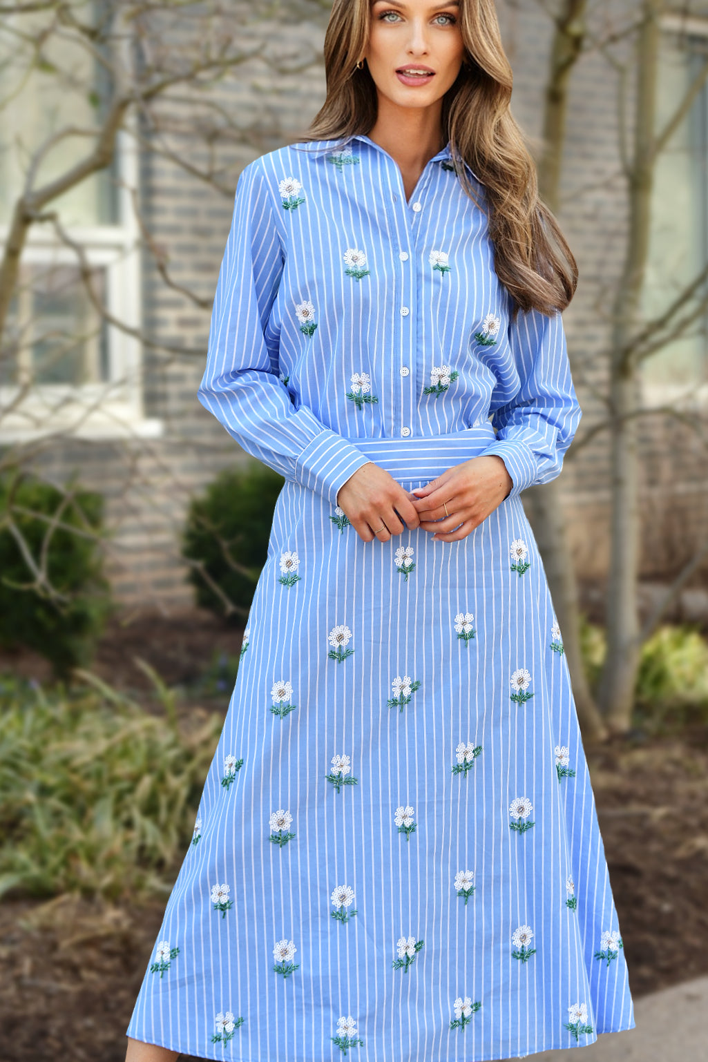 DREW CHARIE SKY DAISY SKIRT