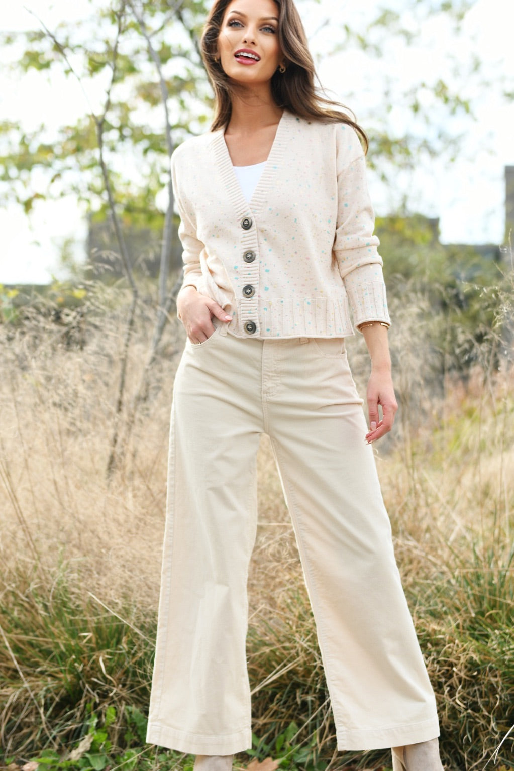 LISA TODD SNOW CARDIGAN