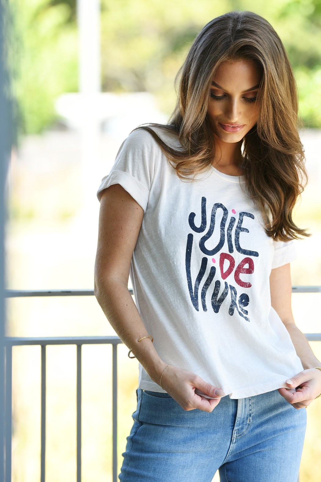 SUNDRY JOIE DE VIVRE TEE