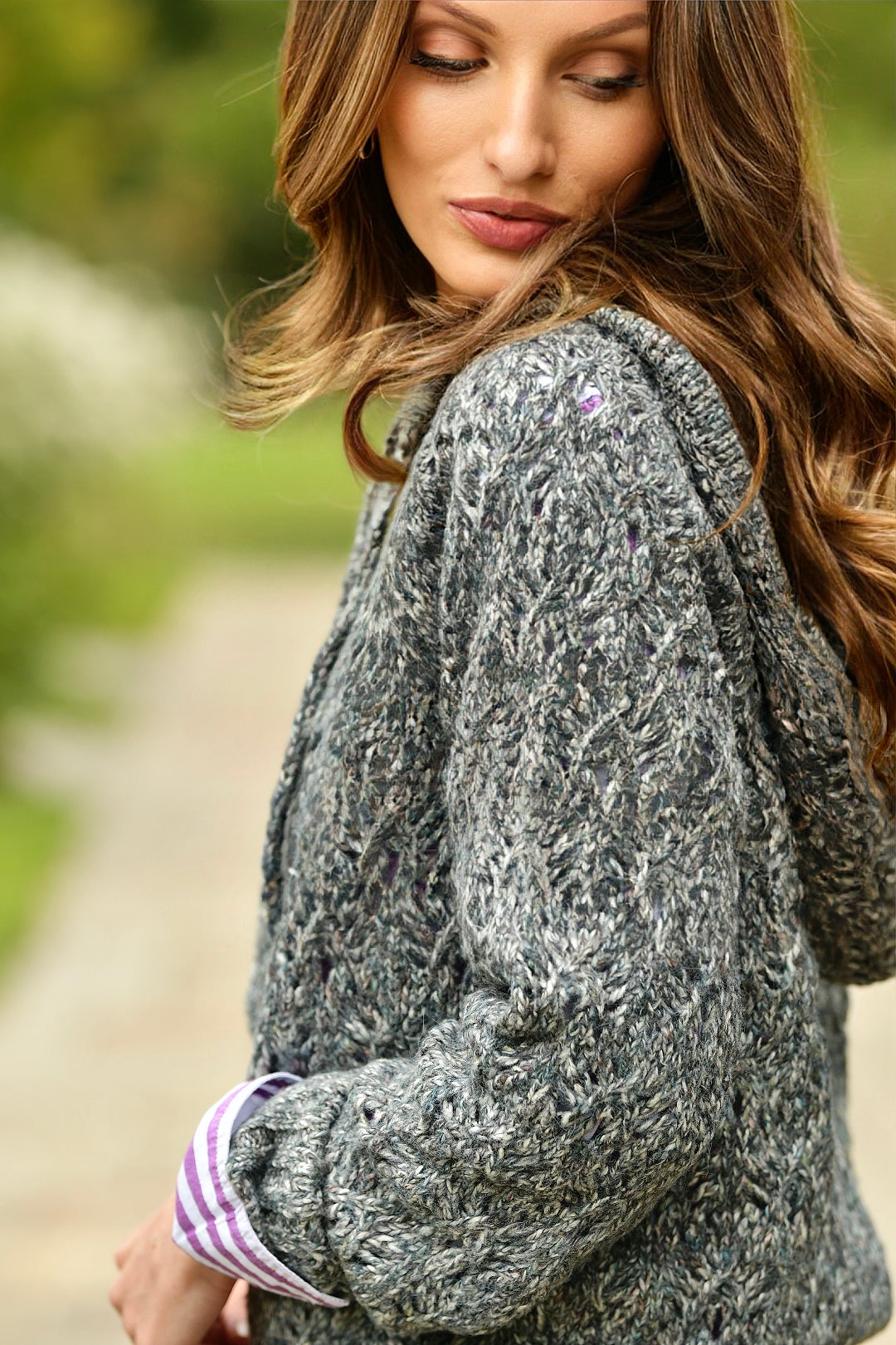 LILLA P CHUNKY SHADOW HOODIE