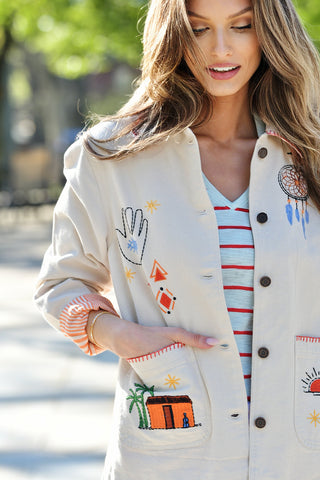 MKT VARICISSE EMBROIDERED JACKET