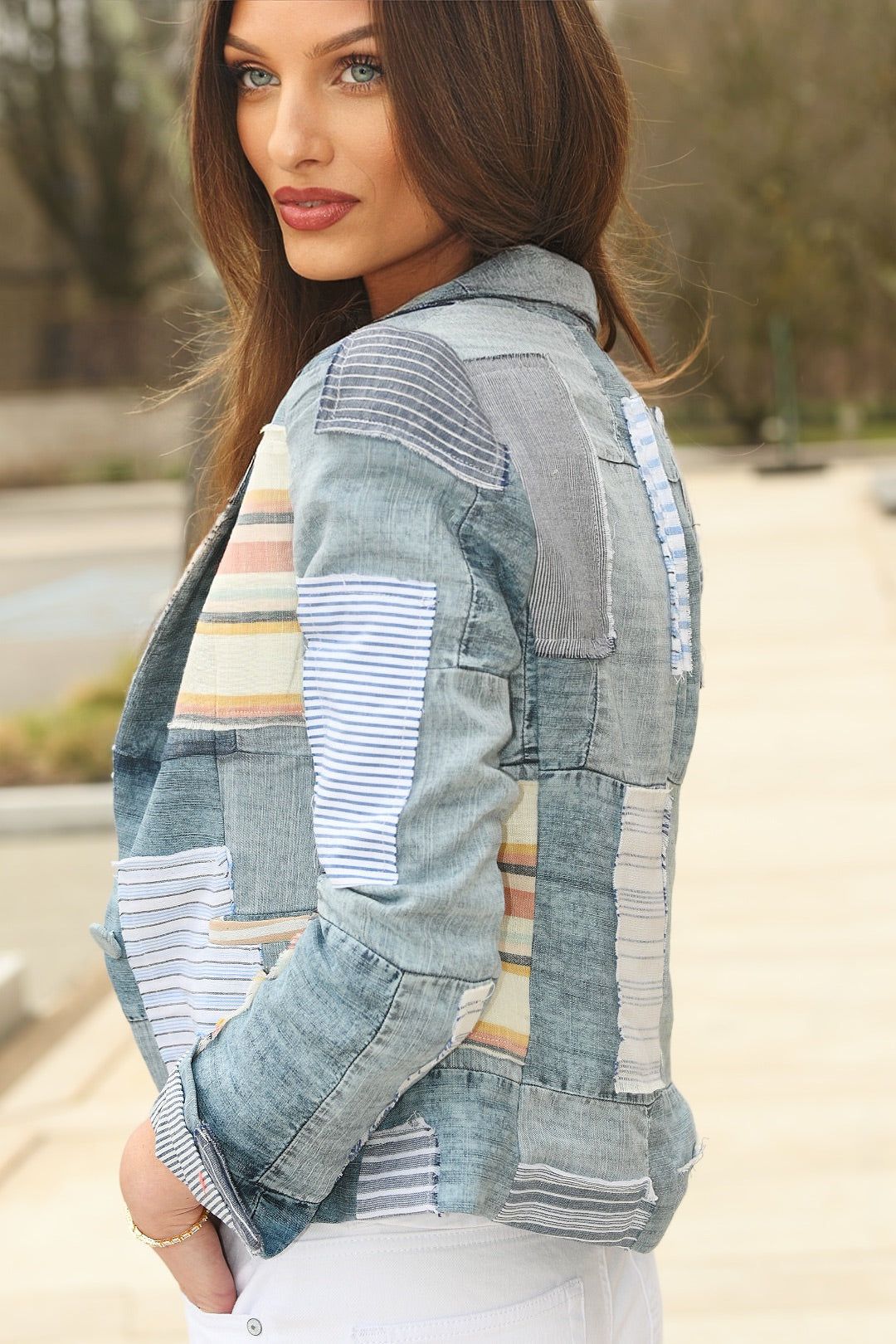 DREW PATCHWORK OAKLEE JACKET