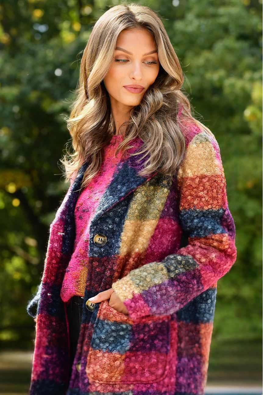 ELLIOTT LAUREN BOUCLE KNIT JACKET
