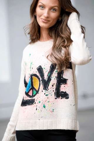LISA TODD FOUND LOVE OAT SWEATER