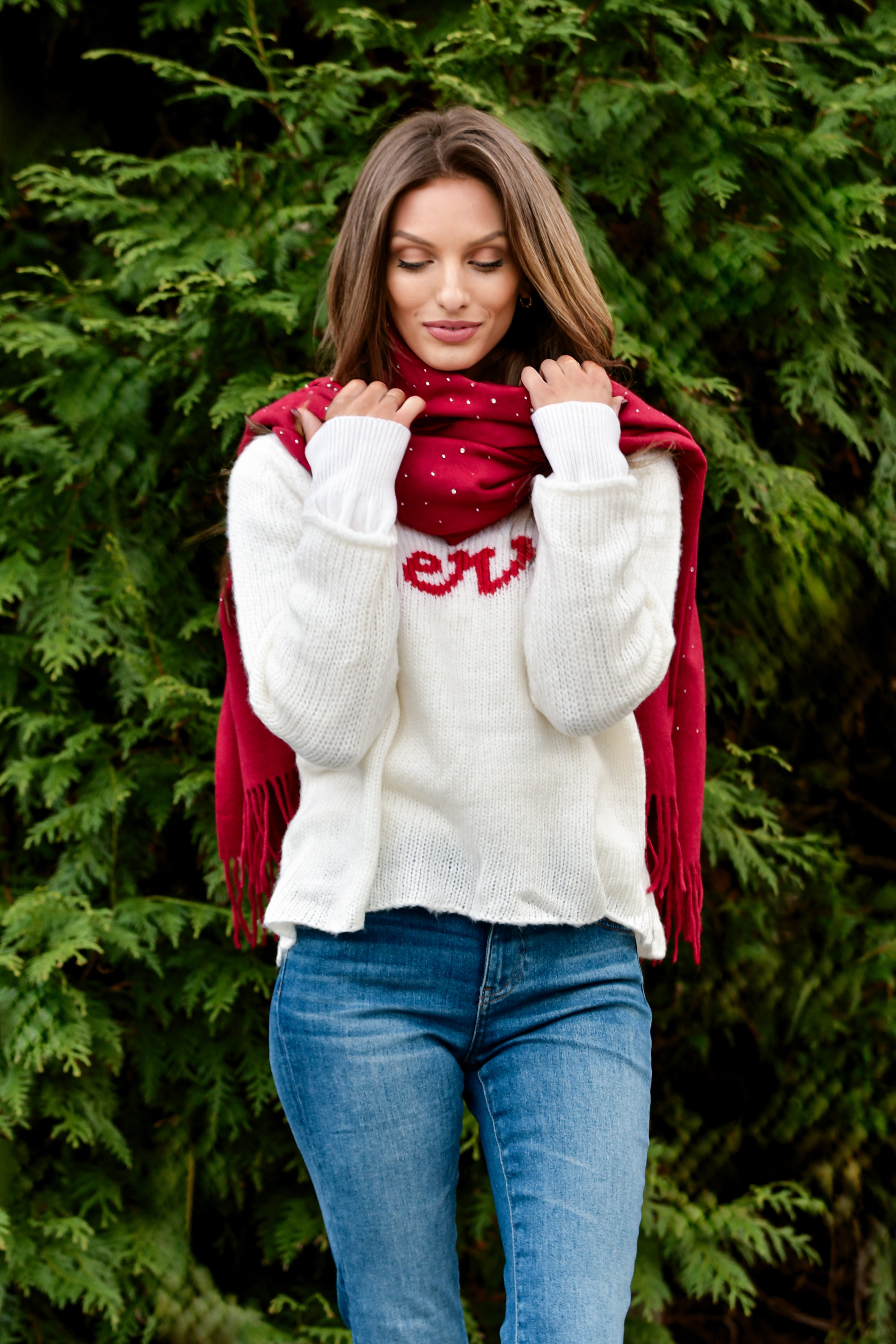 WOODEN SHIPS MERRY SWEATER