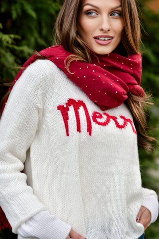 WOODEN SHIPS MERRY SWEATER