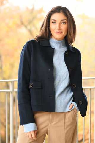 KINROSS SHORT MIDNIGHT NAVY JACKET