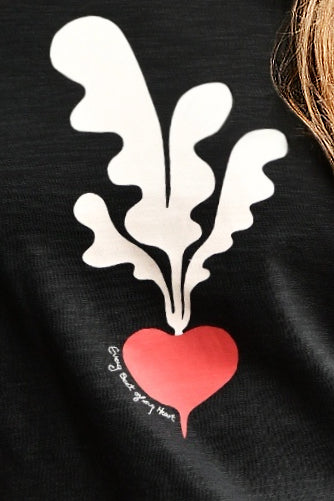LISA TODD EVERY BEET OF MY HEART TEE