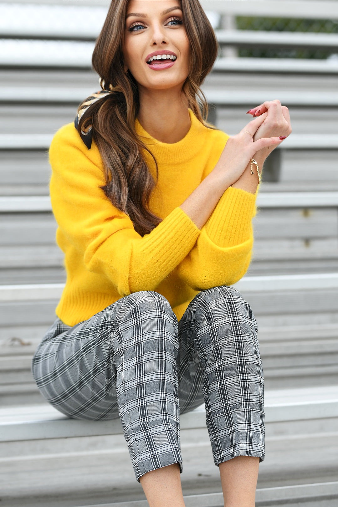 PISTOLA CITRUS SARA CREW NECK SWEATER