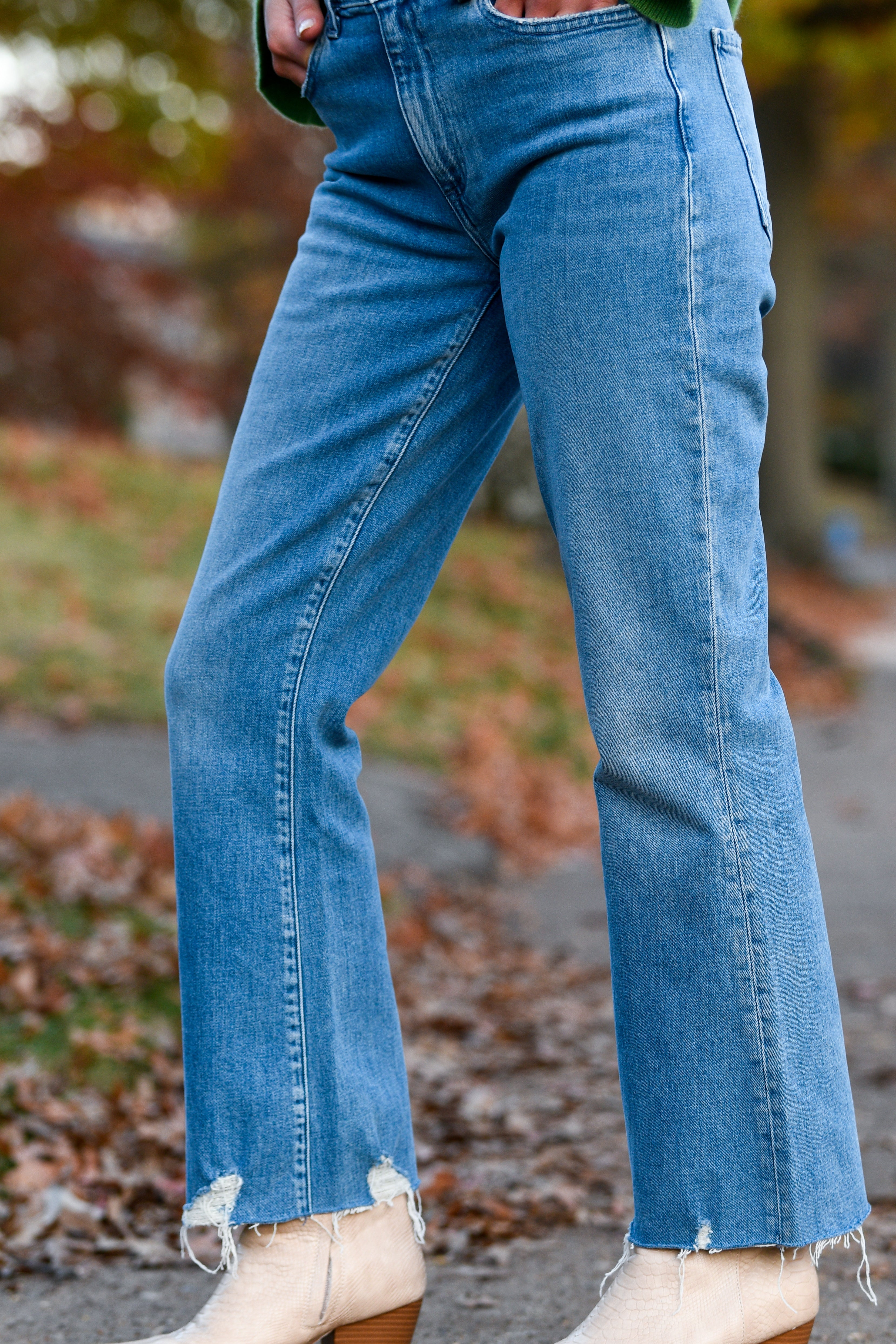 LE JEAN BELLA CROP JEAN