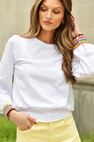 LISA TODD LOVE BOND WHITE TOP
