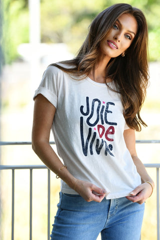 SUNDRY JOIE DE VIVRE TEE