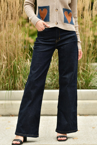 ELLIOTT LAUREN DARK WASH JEAN