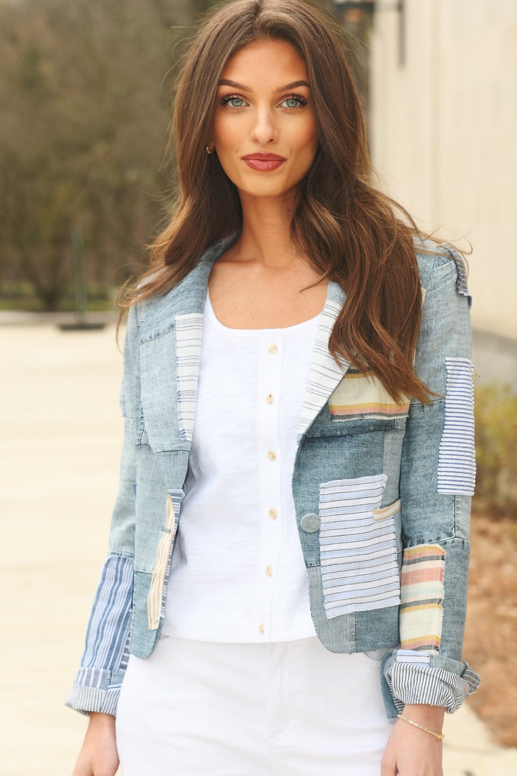 DREW PATCHWORK OAKLEE JACKET