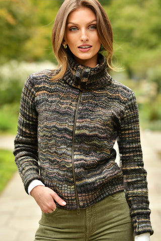 AUTUMN CASHMERE SPACE DYE SWEATER