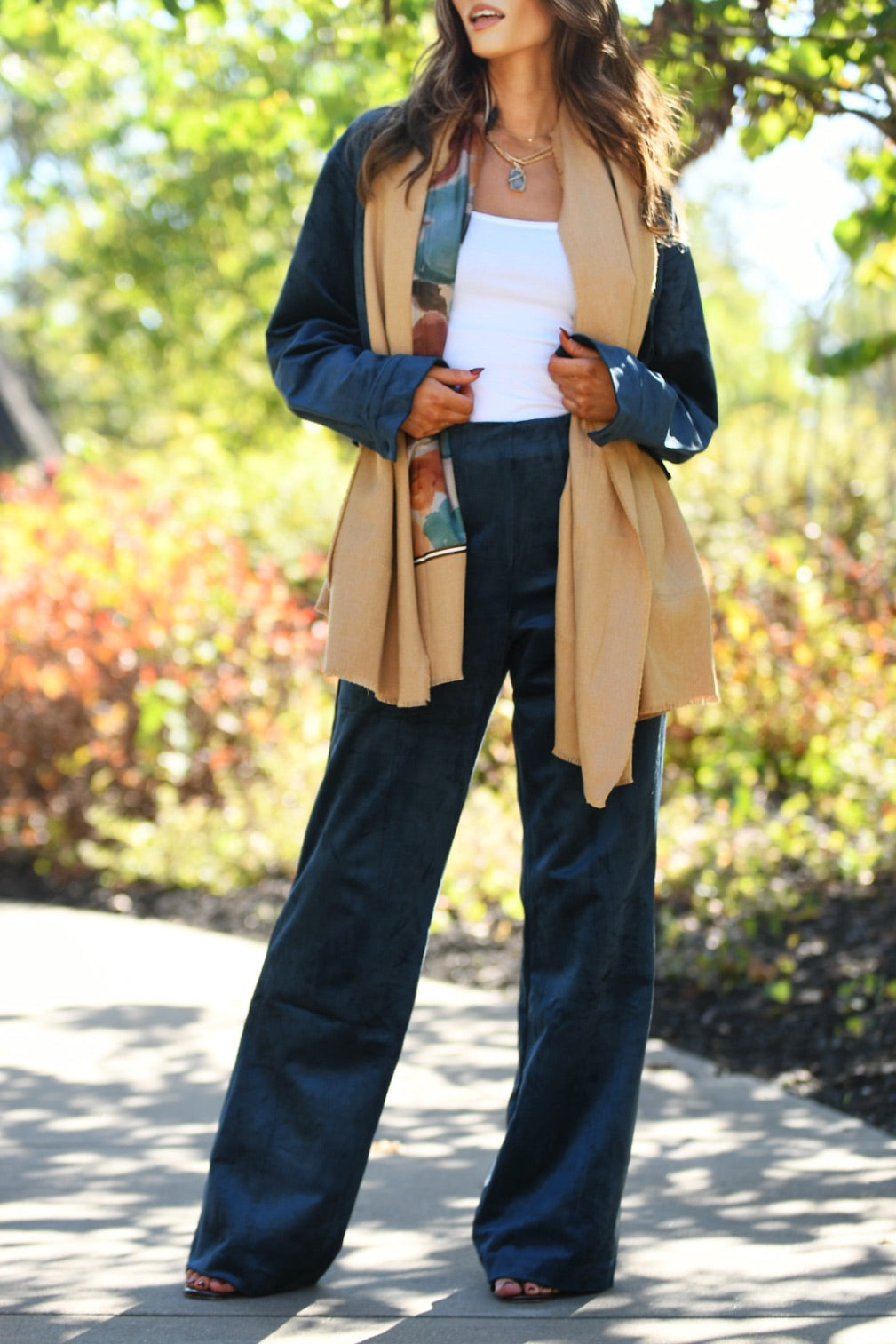 SUNDAYS MIDNIGHT FAUX SUEDE PANT
