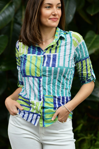 DAVID CLINE LIME SHIRT