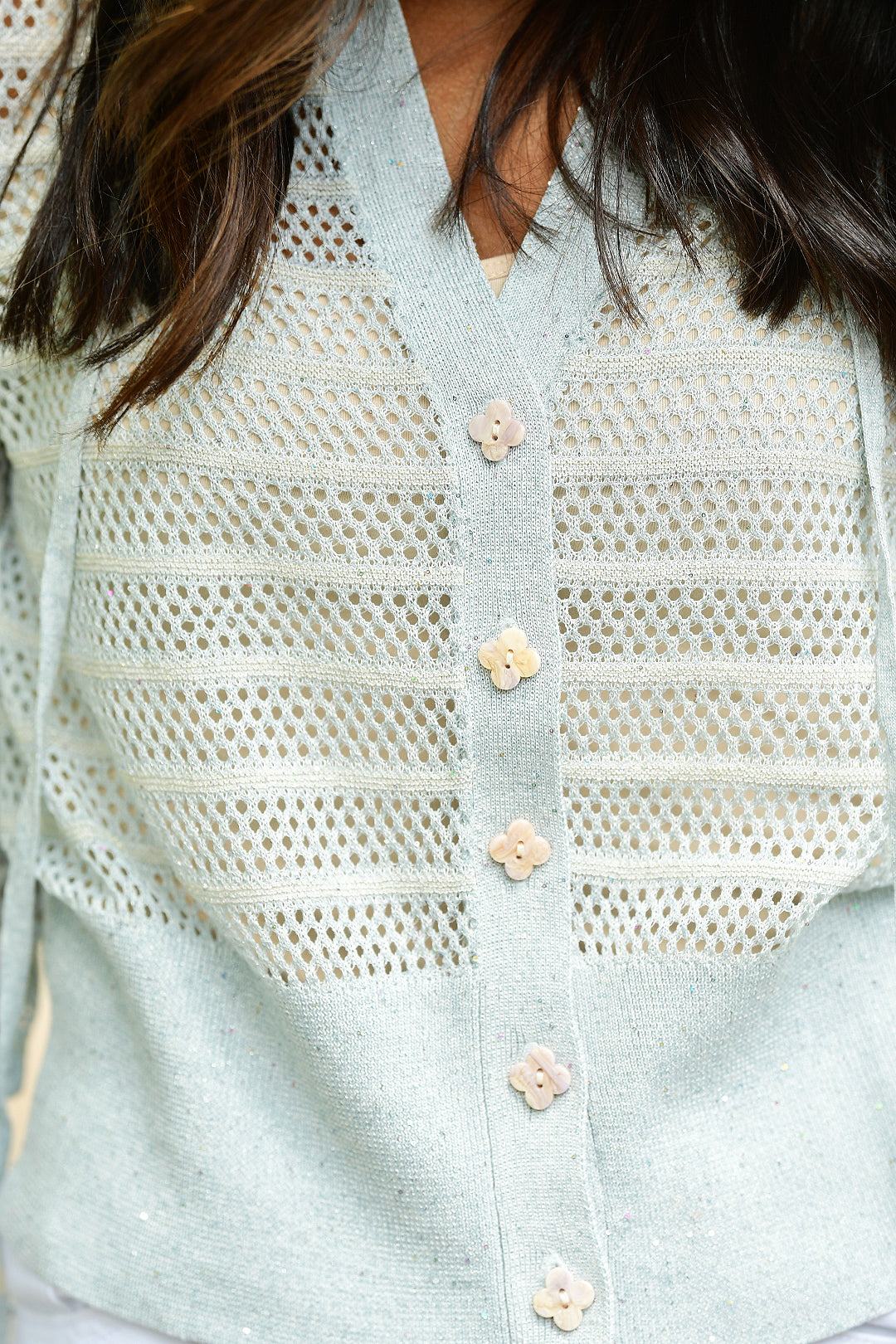 LISA TODD ICE GLIMMER SWEATER