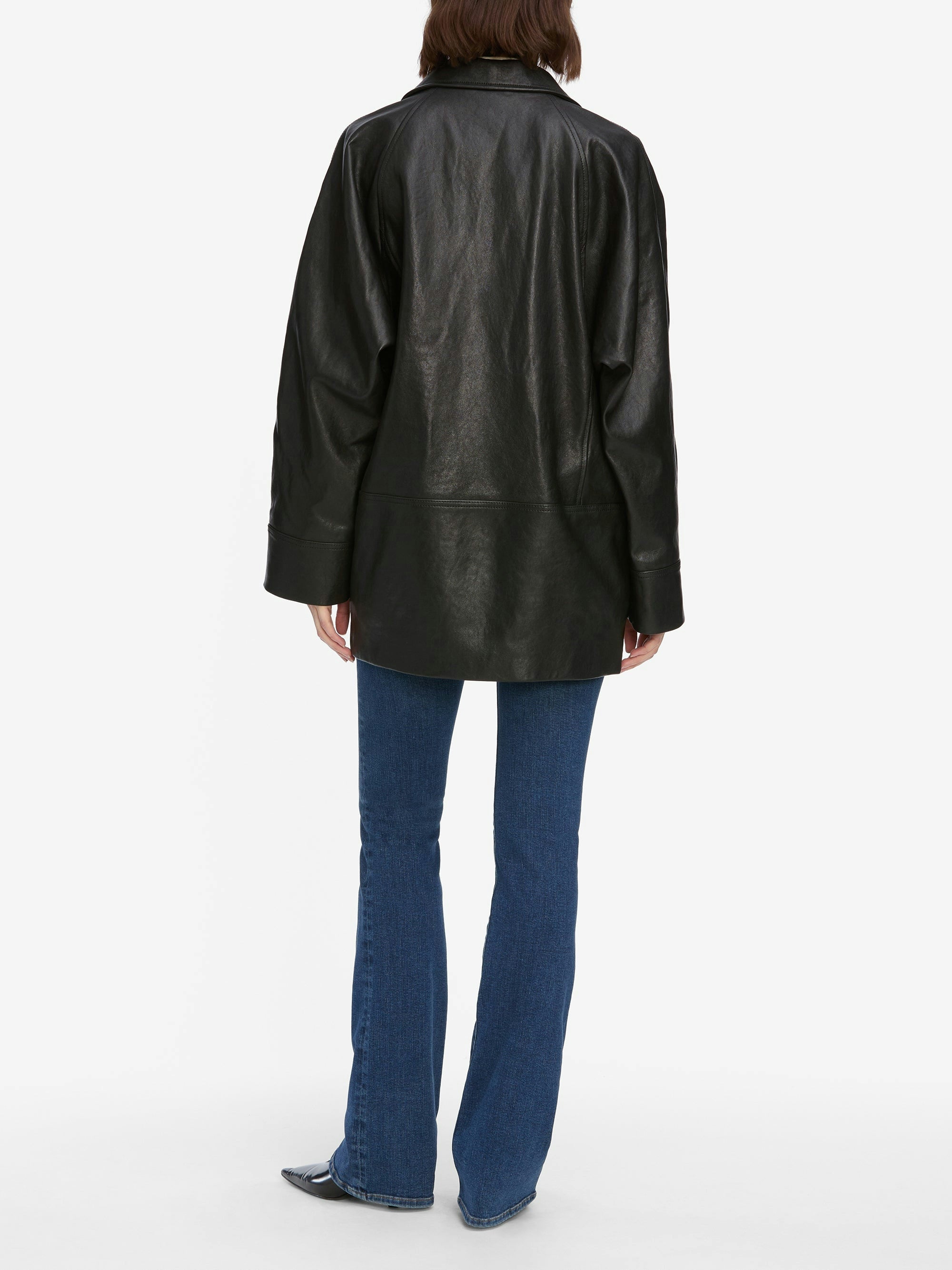 FRAME RE-BOOT EXTENDED LENGTH JEAN