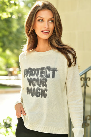 LISA TODD ICED MAGIC PROTECT YOUR MAGIC SWEATER