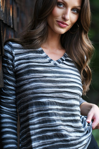 ELLIOTT LAUREN STRIPE TEE
