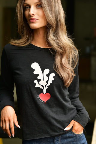 LISA TODD EVERY BEET OF MY HEART TEE