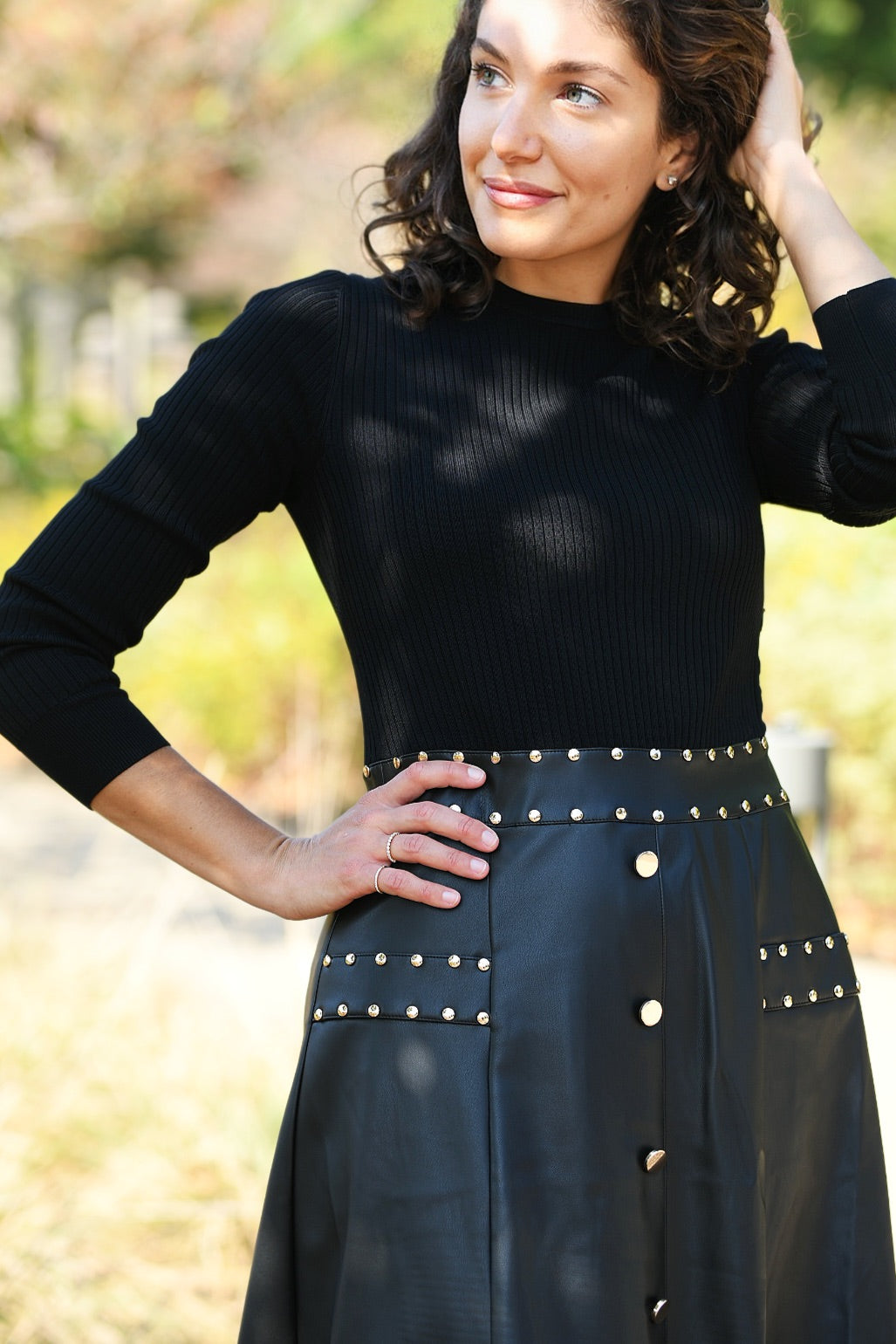 SHOSHANNA JET CLEO DRESS