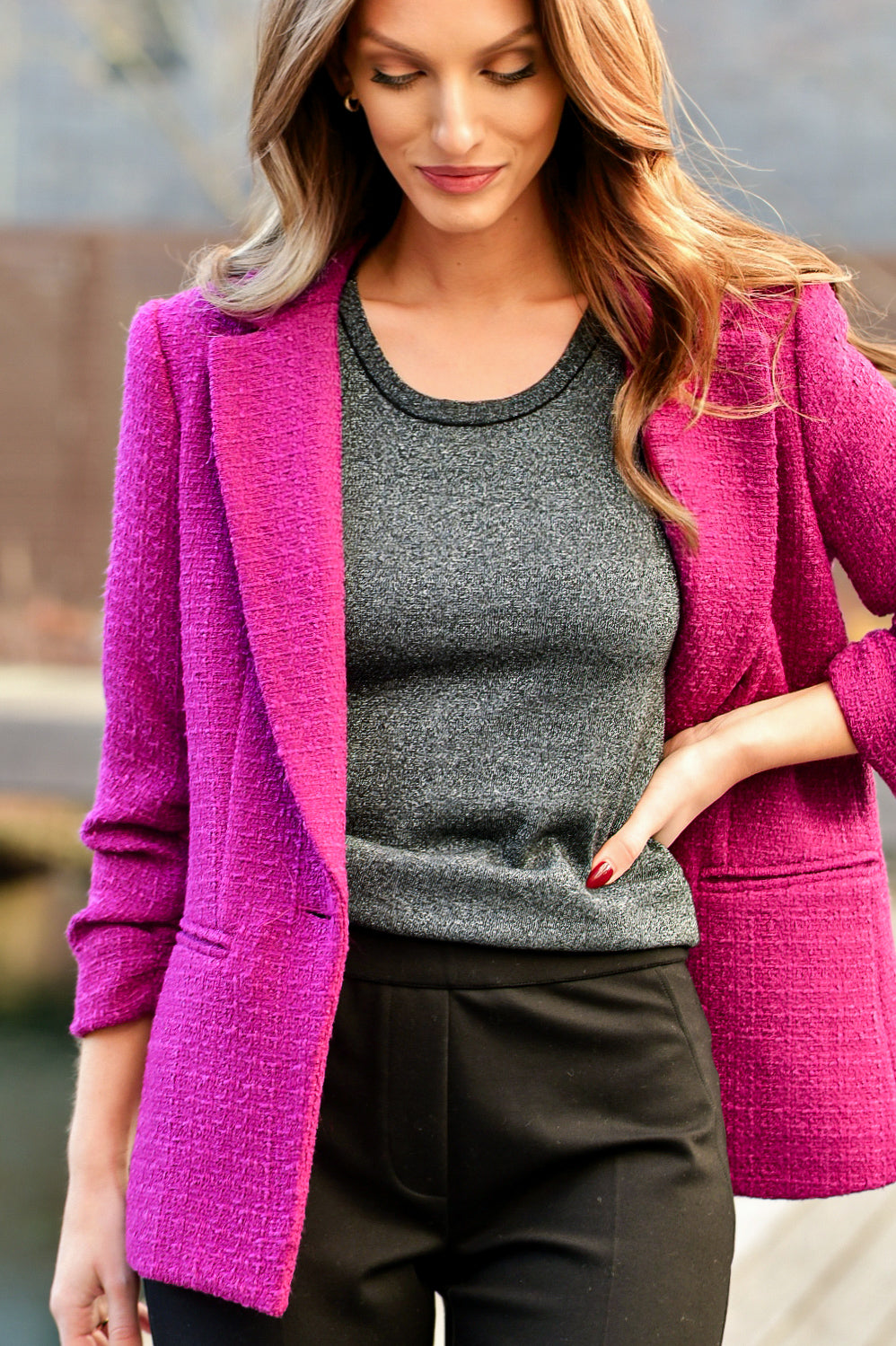 DREW SERENA FUCHSIA JACKET