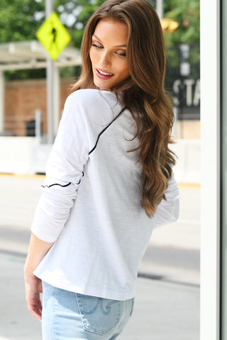 LISA TODD WHITE HOT TEE