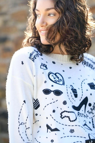 JACK & JO LOVE TO SHOP CASHMERE SWEATER
