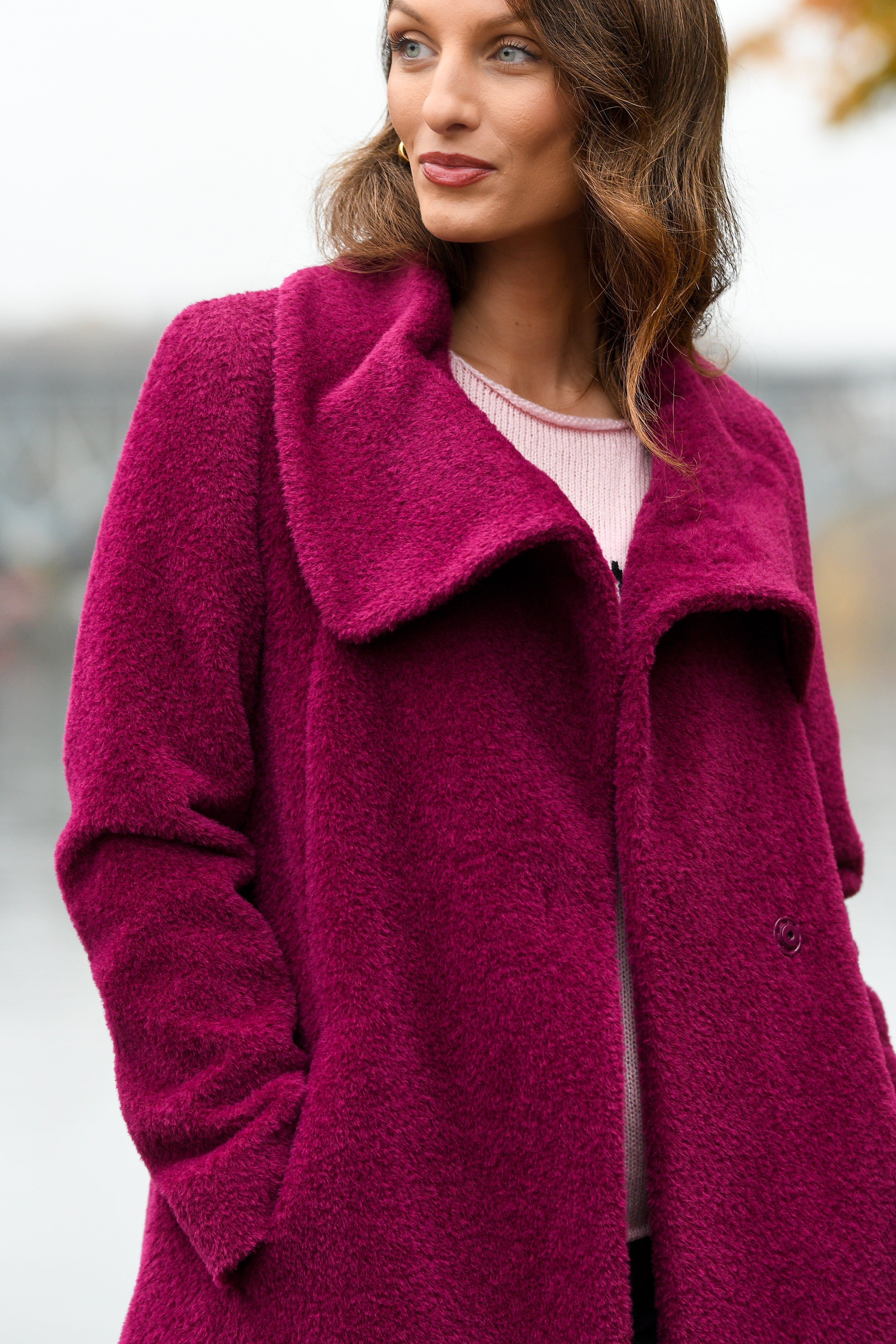 ICON CINZIA ROCCA BERRY COAT