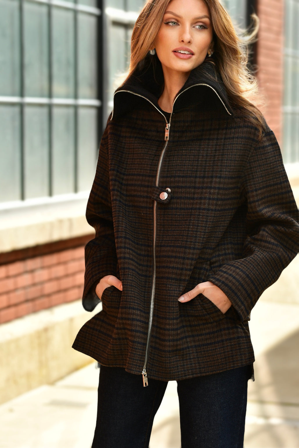 RAILS HIGHLAND PLAID JACKET