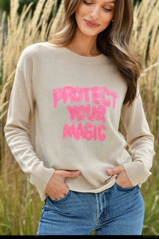 LISA TODD PROTECT YOUR MAGIC SWEATER