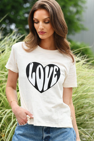 LISA TODD HELLO LOVE PUFF TEE