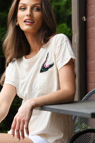 LISA TODD 'LATER GATOR' TEE