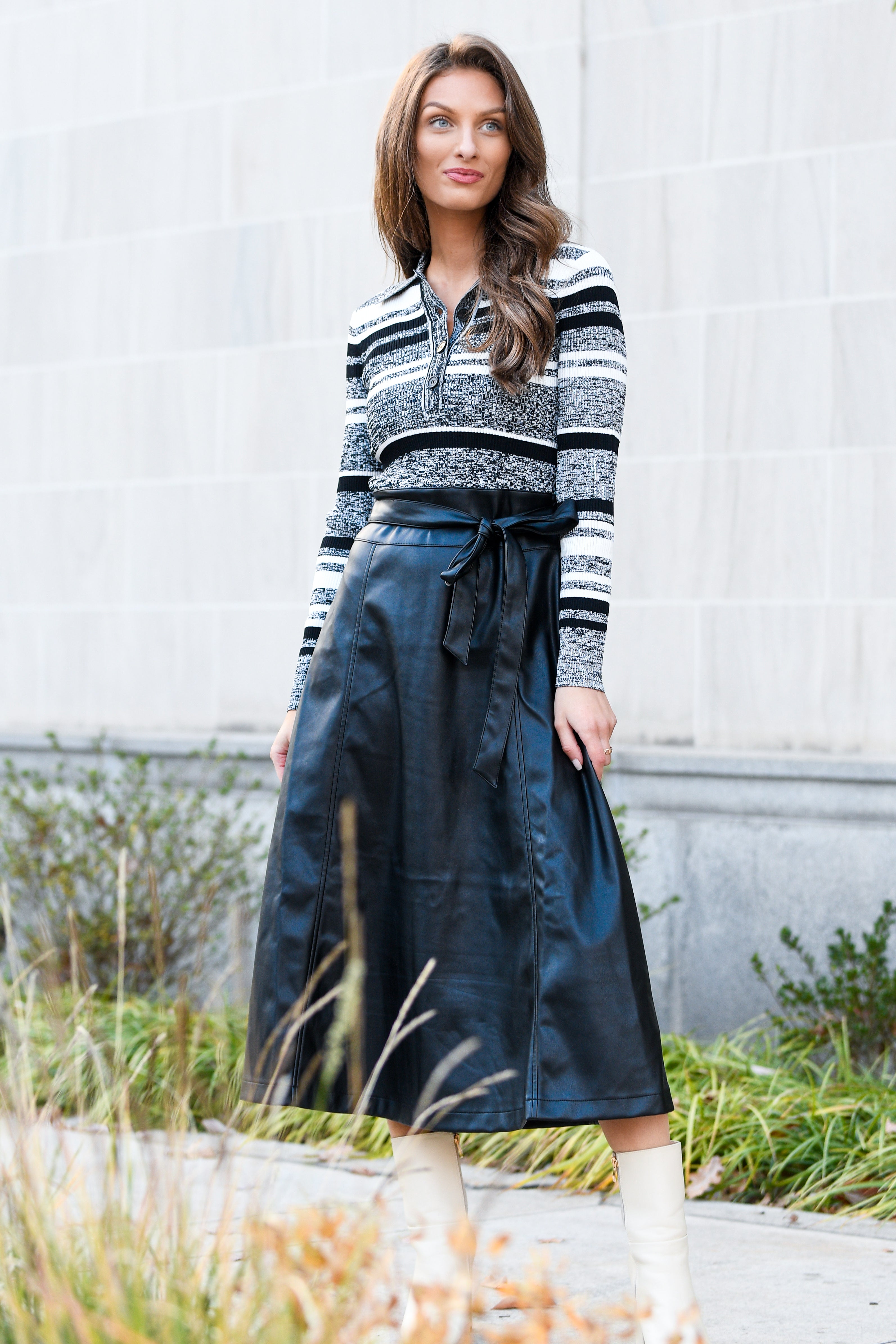 SHOSHANNA AVRIL DRESS look