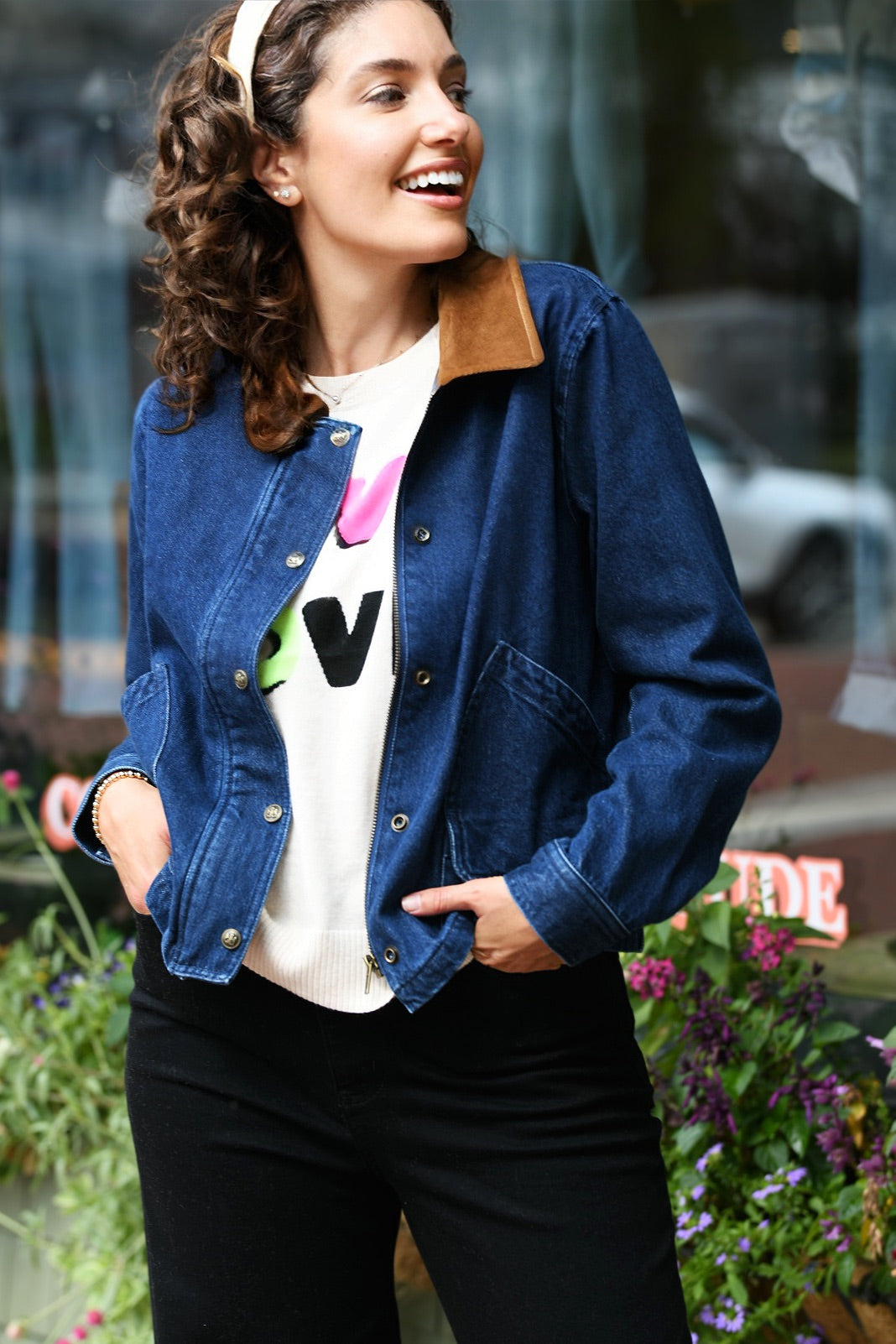 ELLIOTT LAUREN DENIM JEAN JACKET