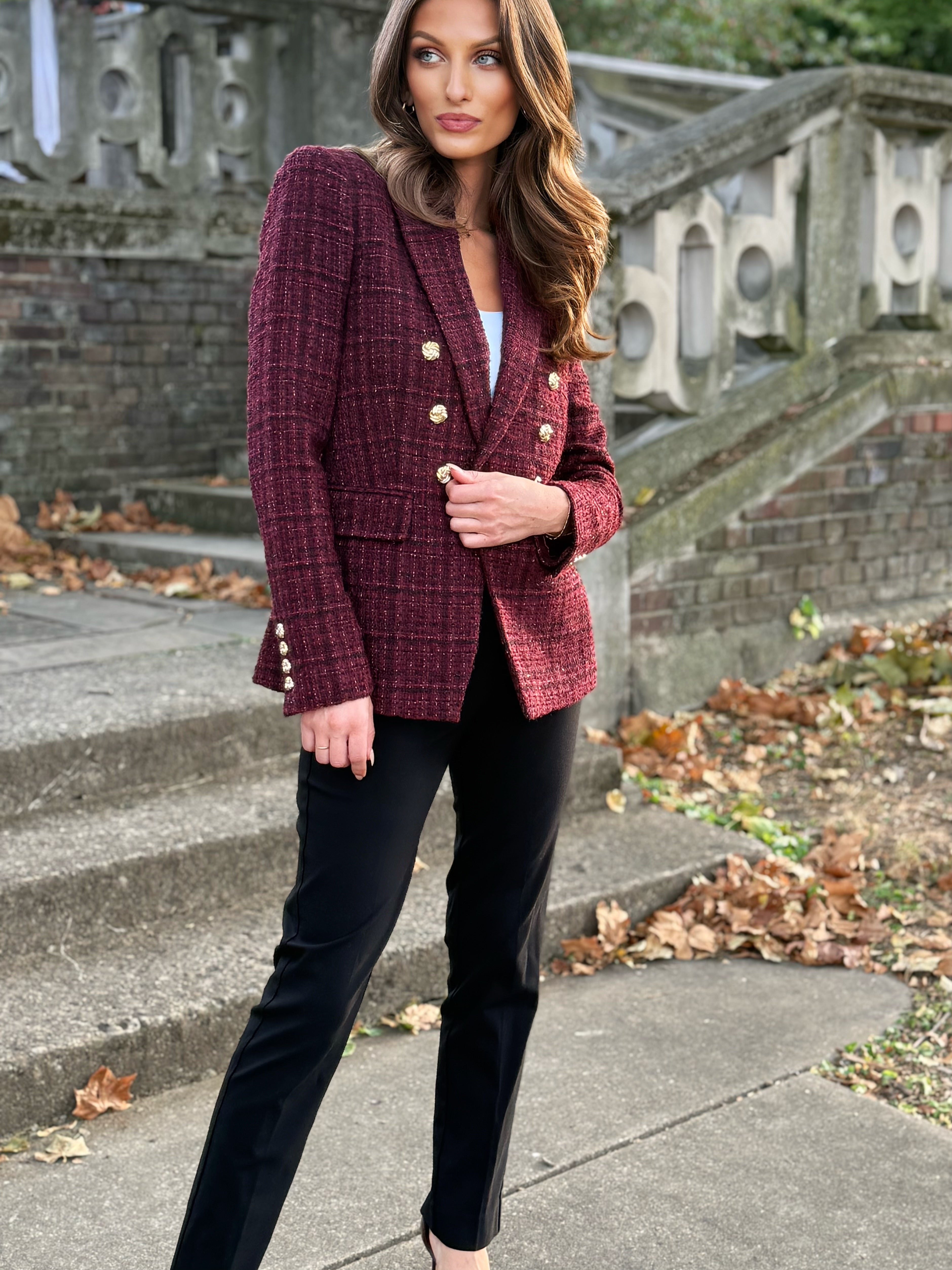 GENERATION LOVE EMILIO TWEED JACKET