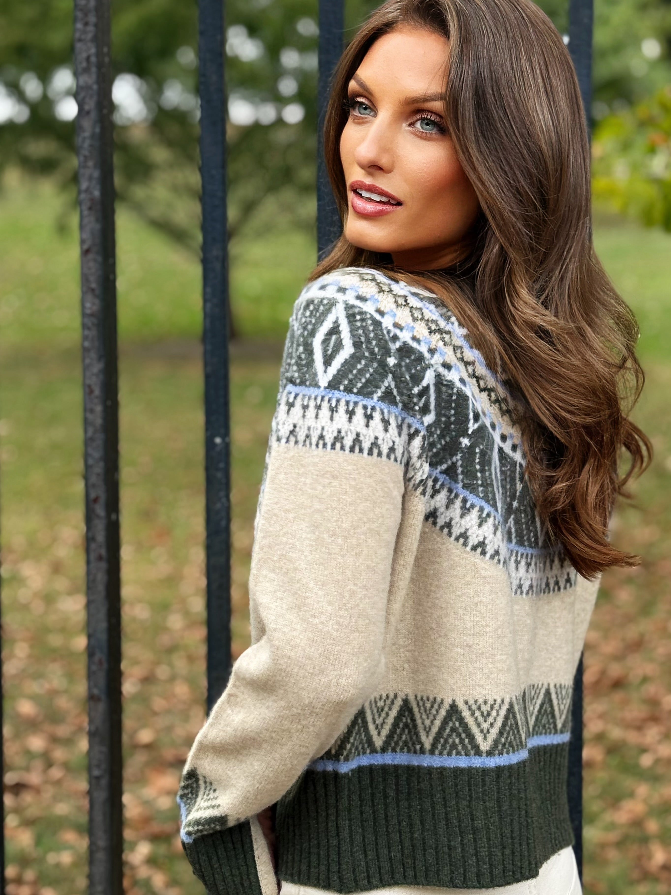 STATESIDE THYME FAIRISLE SWEATER