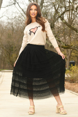 ELLIOTT LAUREN TULLE SKIRT