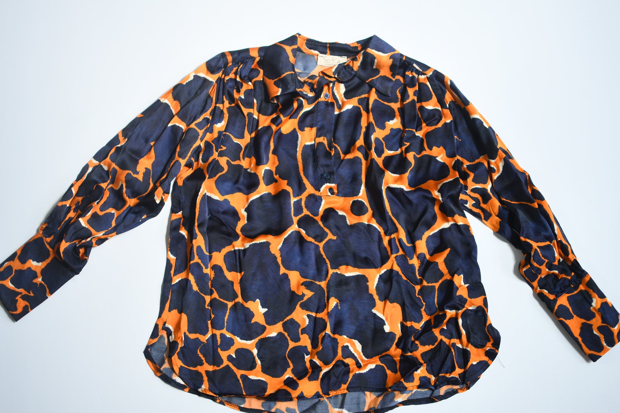 SOFIA ARANCIO GIRAFFE SHIRT