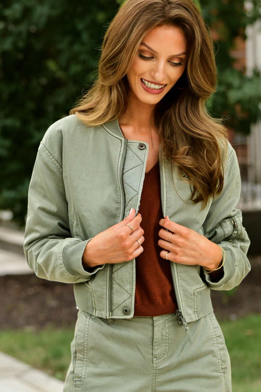 MARRAKECH SEA MIST JACKET