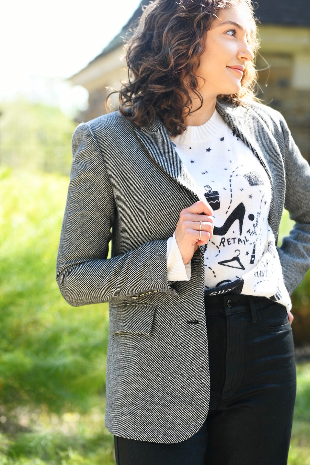 MILLY BOYFRIEND JACKET