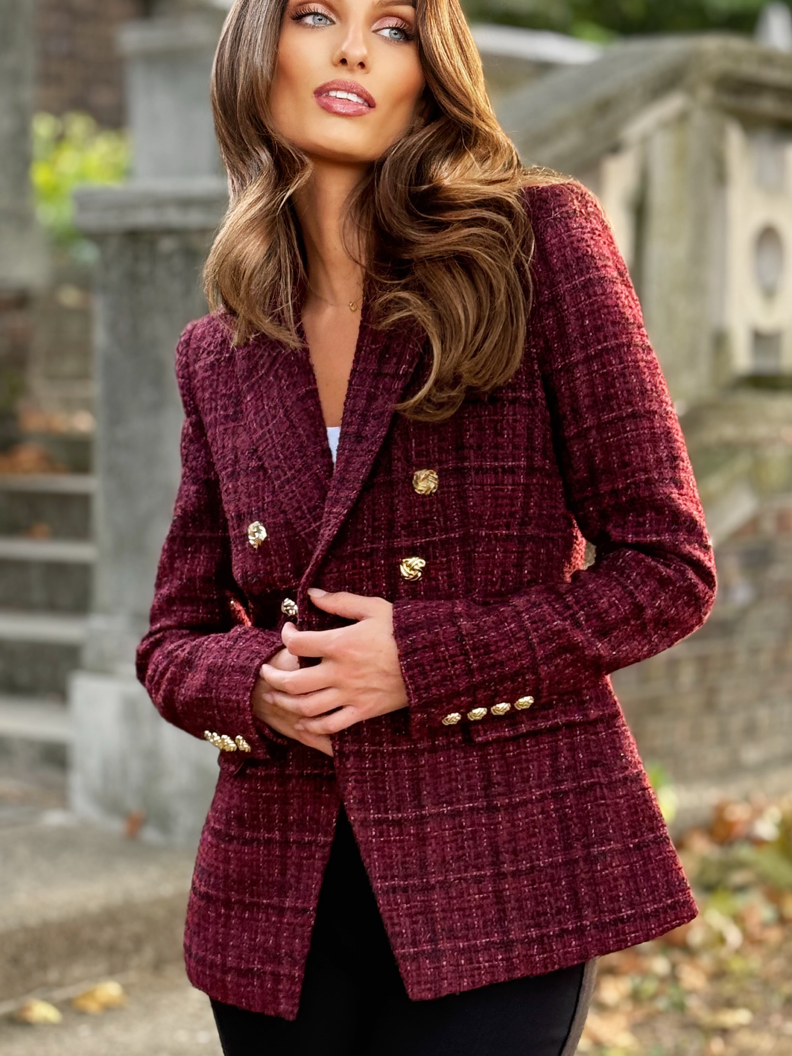 GENERATION LOVE EMILIO TWEED JACKET