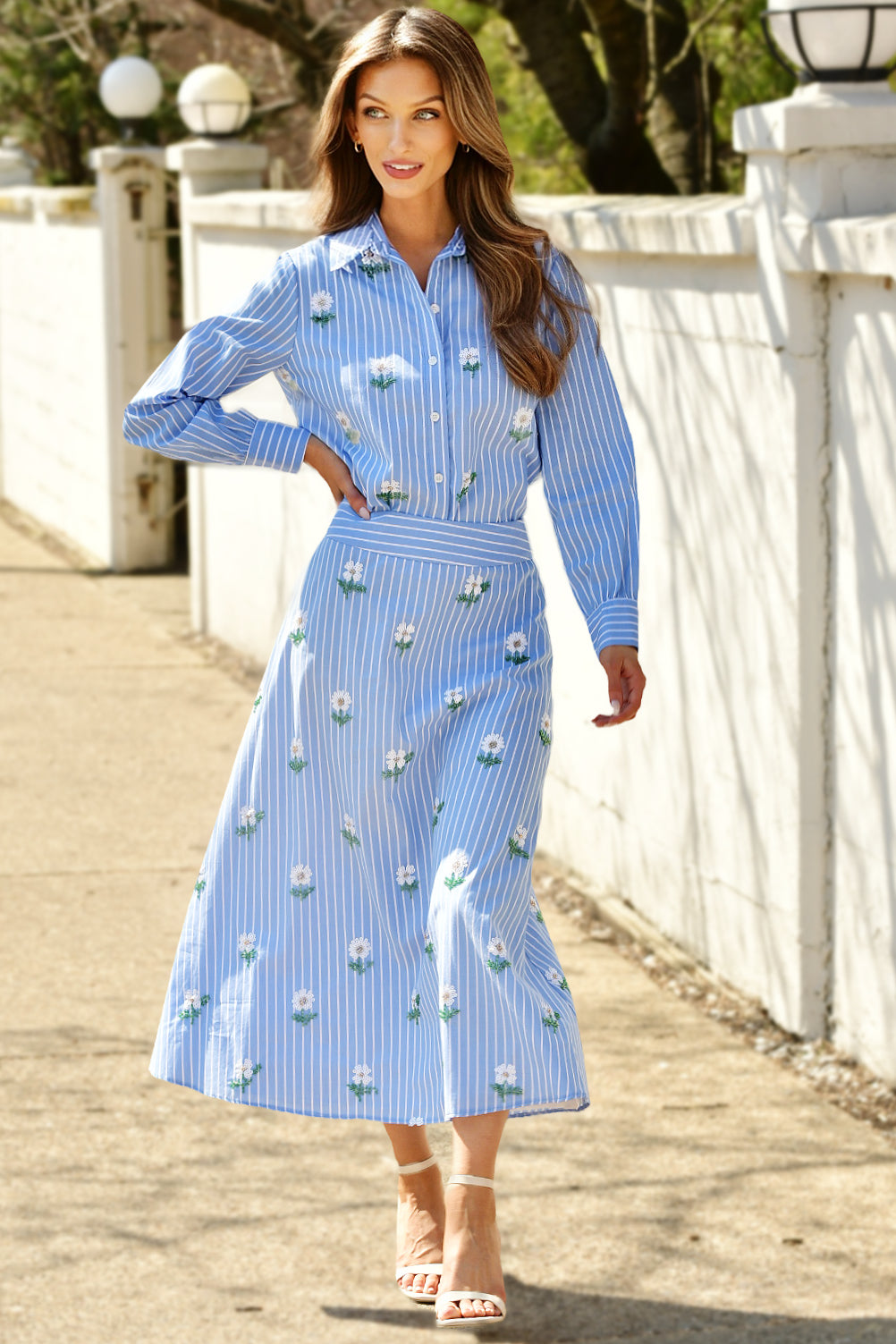 DREW CHARIE SKY DAISY SKIRT