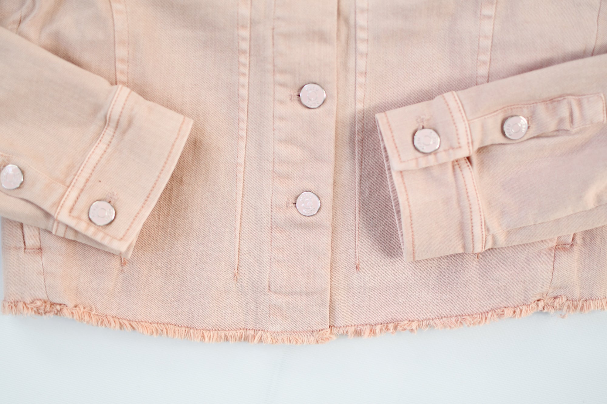 ECRU FRAY ROSE JACKET