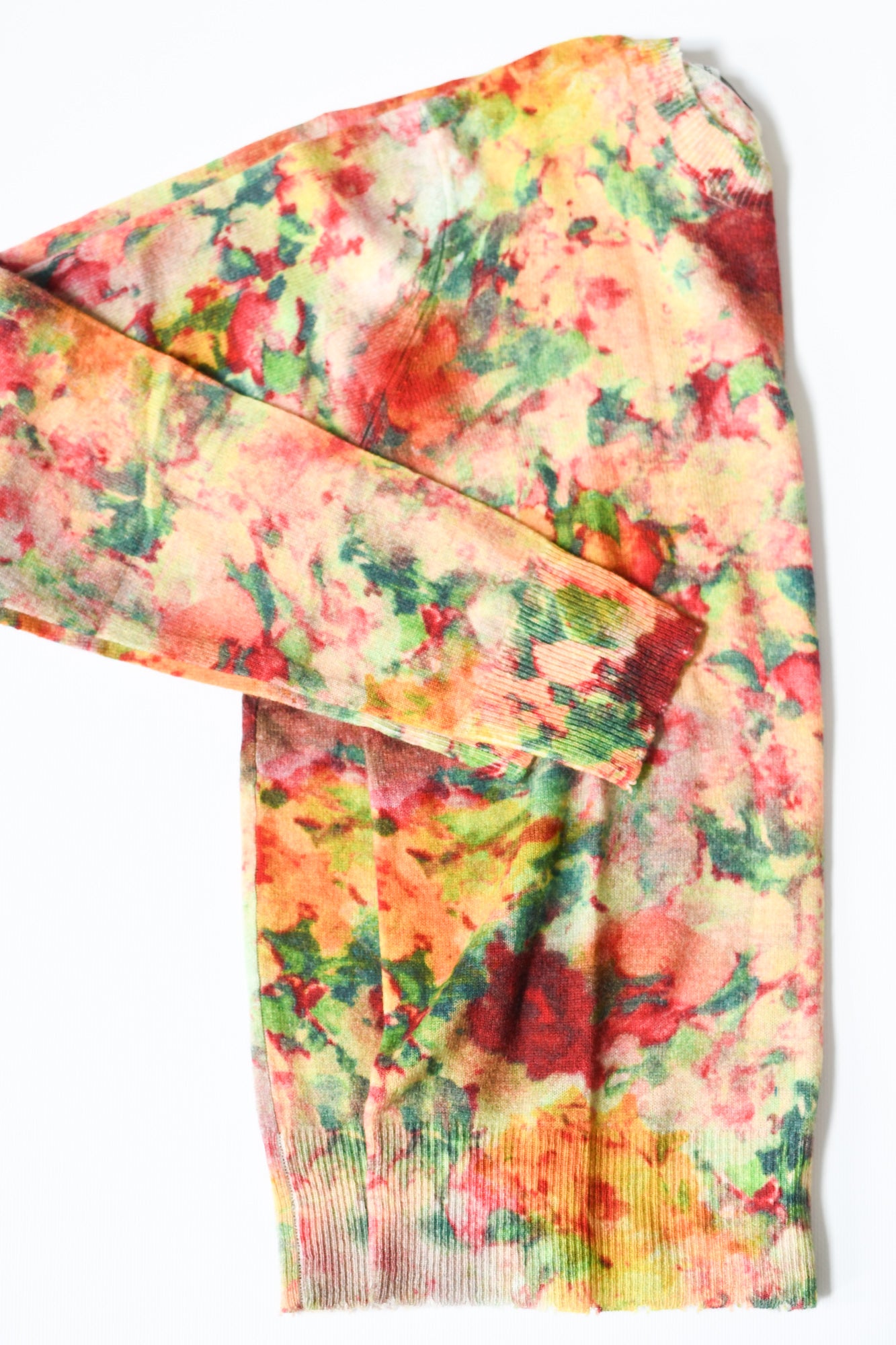 AUTUMN CASHMERE PAPRIKA FLORAL SWEATER